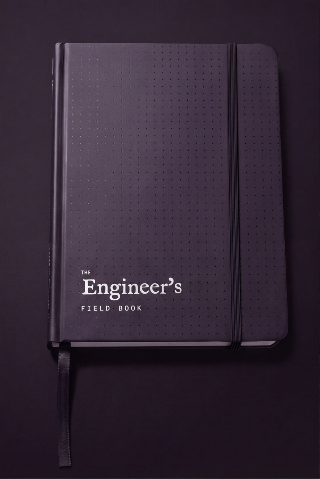 Engineer's Field Book Pro Annual bundle, the hardcover notebook with elastic closure and ribbon marker