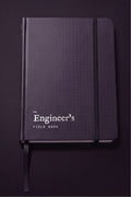 Engineer's Field Book Pro Annual bundle, the hardcover notebook with elastic closure and ribbon marker